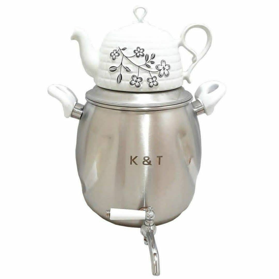 کتری قوری روگازی kT استیل در 6 طرح