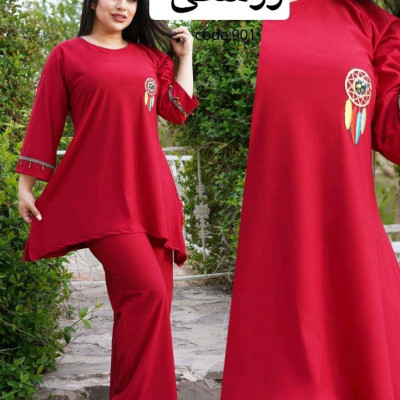 تونیک شلوار آستینمنگوله