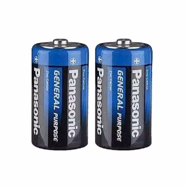 باتری D پاناسونیک مدل D-R20BE بسته 2 عددی