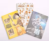 دفتر 50 برگ سیمی زبان (4 خط)