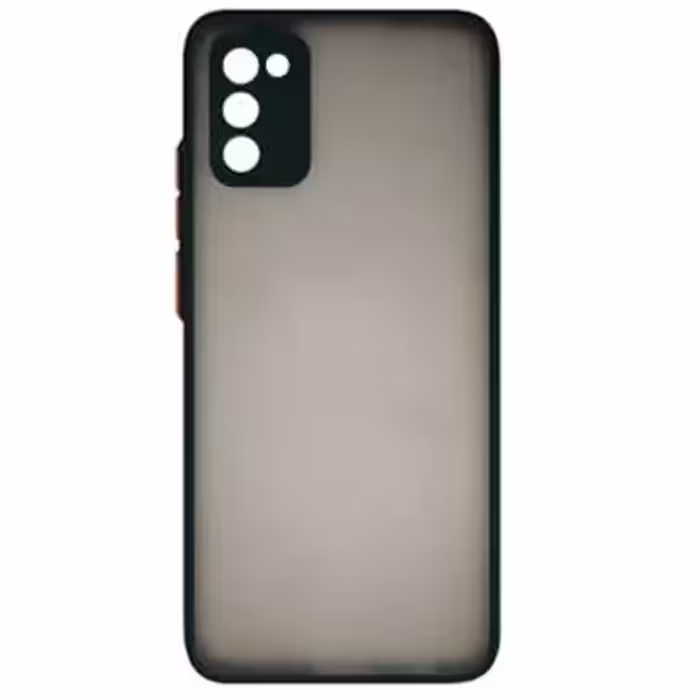 کاور پشت مات محافظ لنزدار مناسب برای گوشی موبایل سامسونگ Galaxy A02S