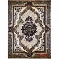 فرش ماشینی شاهکار صفویه 4717 کرم