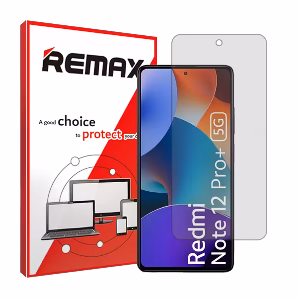 گلس شیائومی Redmi Note 12 Pro Plus 5G مدل هیدروژلی شفاف برند ریمکس کد S