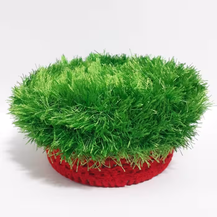 سبزه عید بافتنی بزرگ