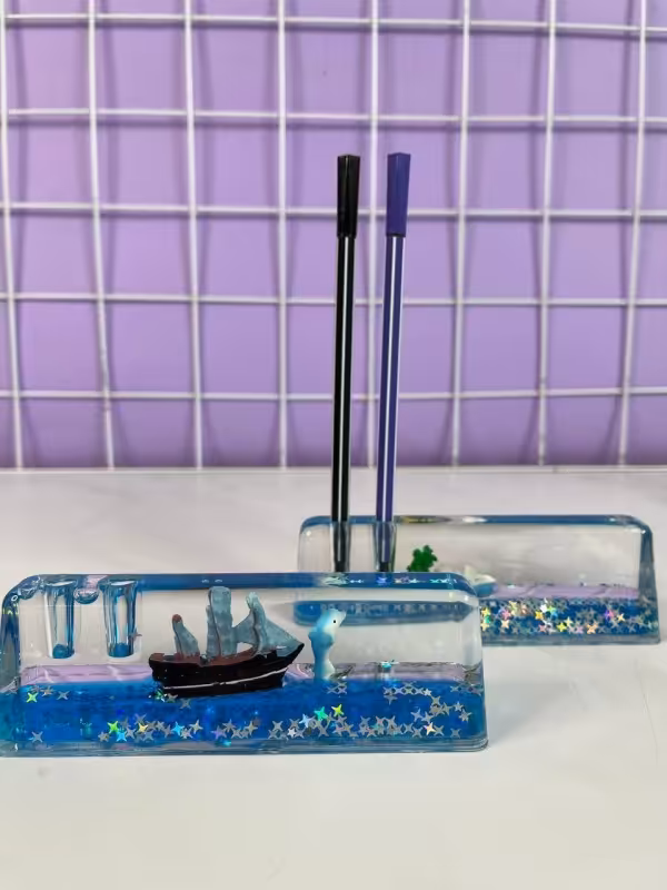 کشتی معلق جا قلمی