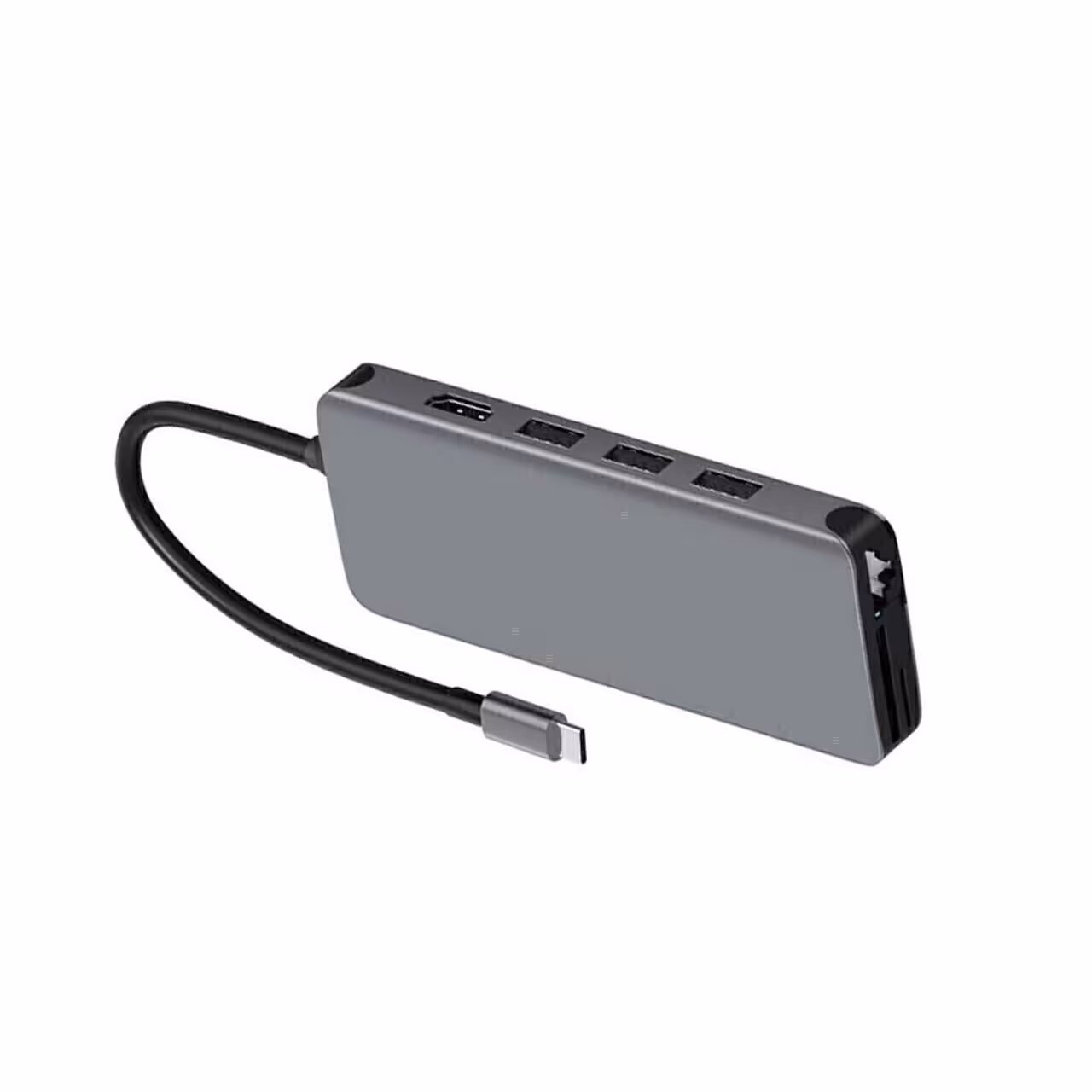 هاب 12 پورت برند گرین لاین مدل GN12HIN1HUB | Green lion USB-C Hub 12in1 | موبوران