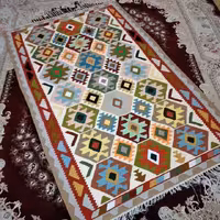 گلیم اکرولیک طرح شیرازی بزرگ