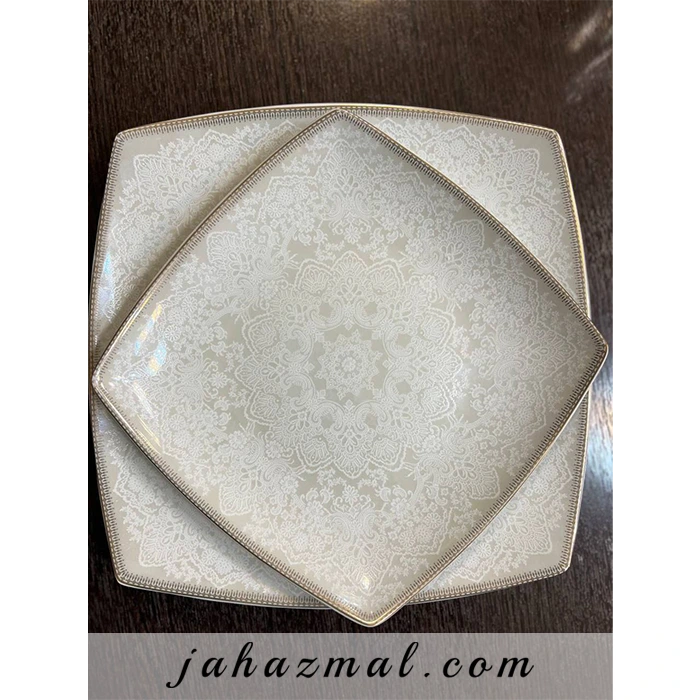 سرویس چینی پردیس طرح آهیل 30 پارچه کد 2038