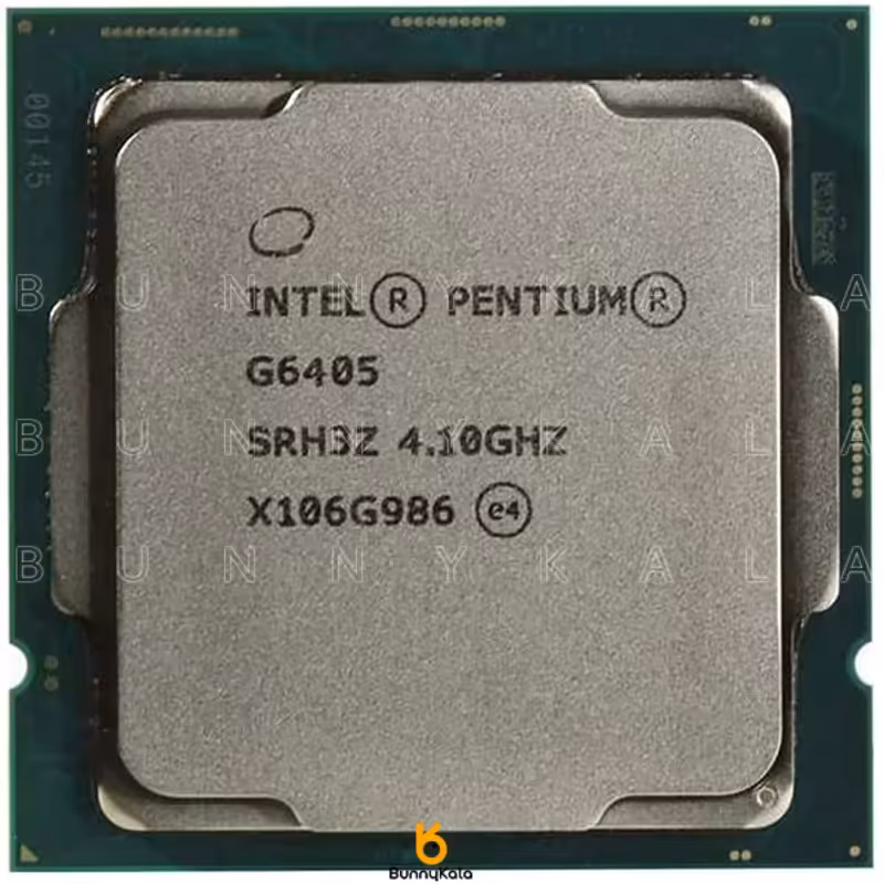 پردازنده مرکزی اینتل سری Comet Lake مدل Pentium Gold G6405 باکس