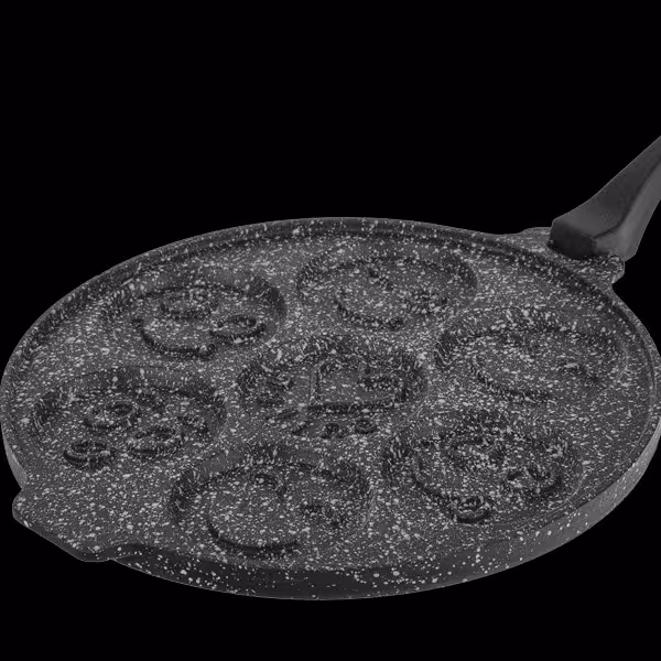 تابه پنکیک پز چدن نالینو(با دسته متحرک)