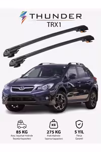 نوار محافظ خودرو خاکستری SUBARU XV 2012 2017 TRX1 CARRIER قفل شده حامل SEARFALL طاووس Thunder
