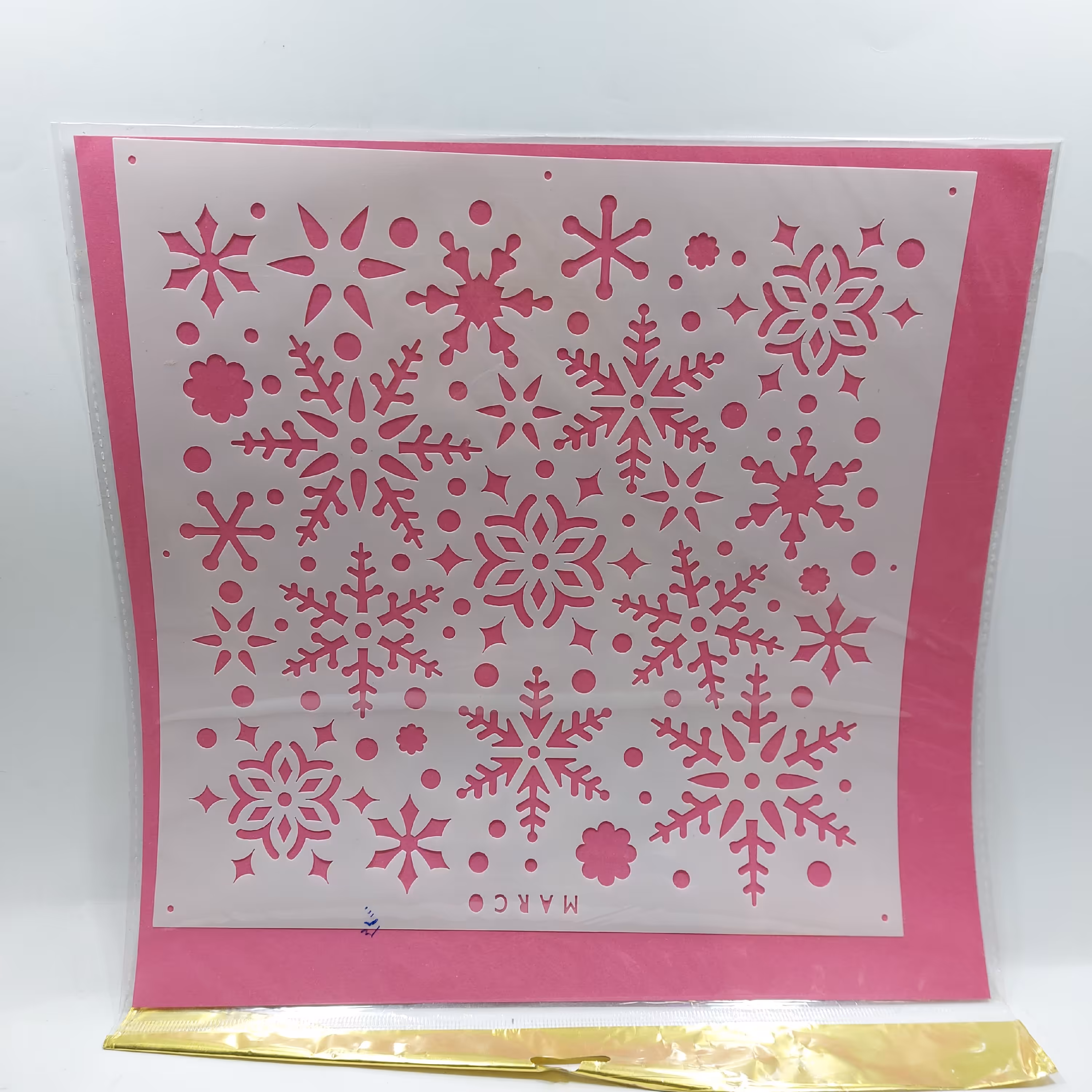 استنسیل برف