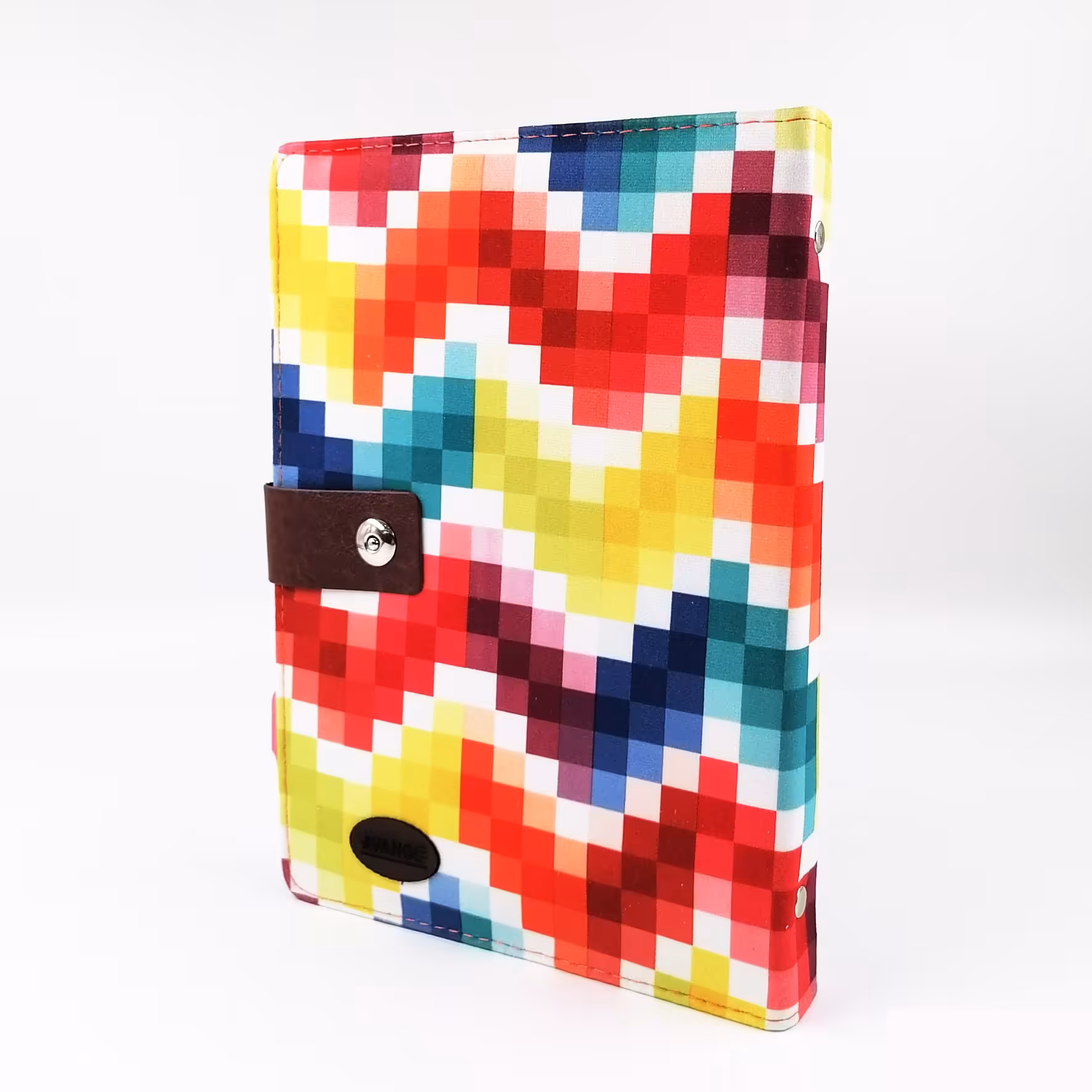 دفتر کلاسوری آونگ 100 برگ 26 سوراخه  گیره فلزی سایز A4 جنس جلد پارچه ای