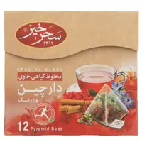 دمنوش دارچین و زرشک 12 عددی سحرخیز