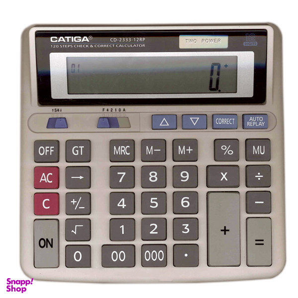ماشین حساب کاتیگا (Catiga) مدل CD-2333-12RP