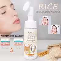 فوم شستشوی صورت برنج راکو فیس براش دار