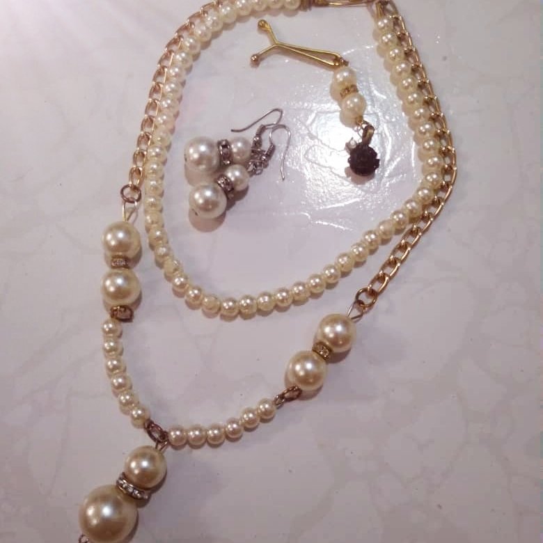 سرویس مرواریدی گلابی