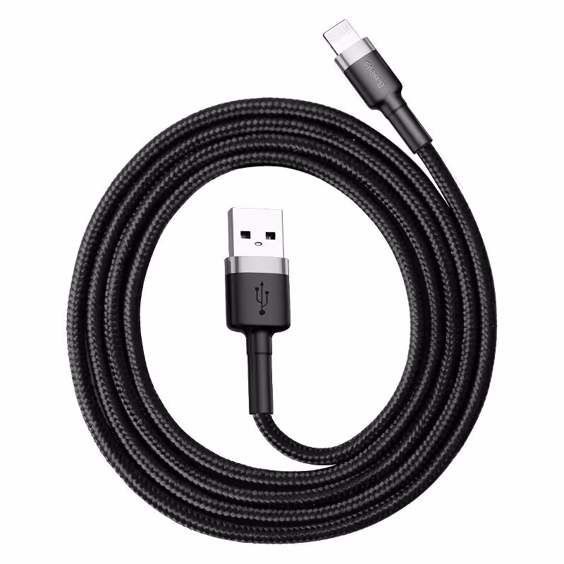 کابل شارژ Lightning باسئوس مدل CALKLF-AG1 طول 50 سانتی متر