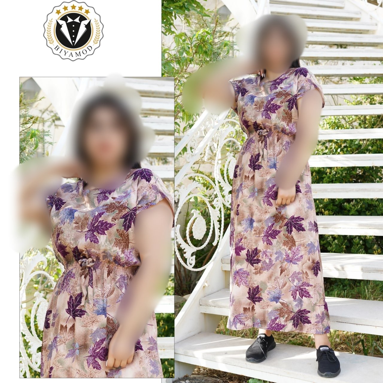 ساحلی زنانه خانگی پارچه نخی