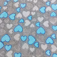 پارچه ملحفه مدل قلبی کدS02