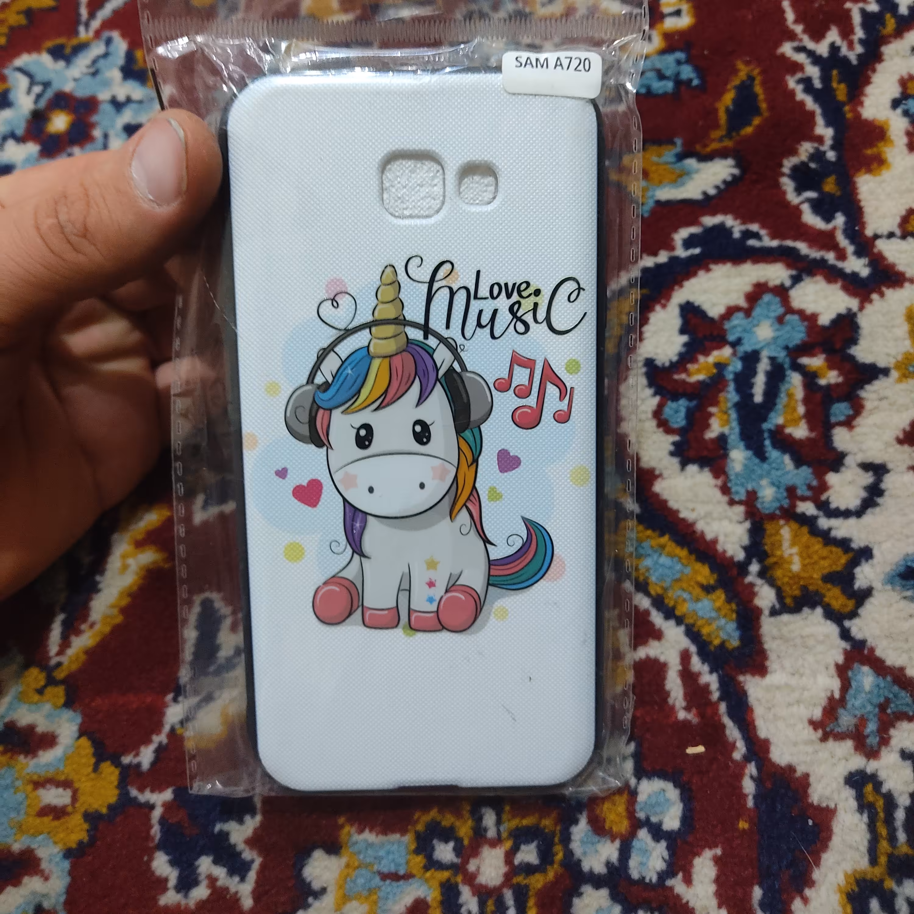 قاب سامسونگ  طرح دار A720