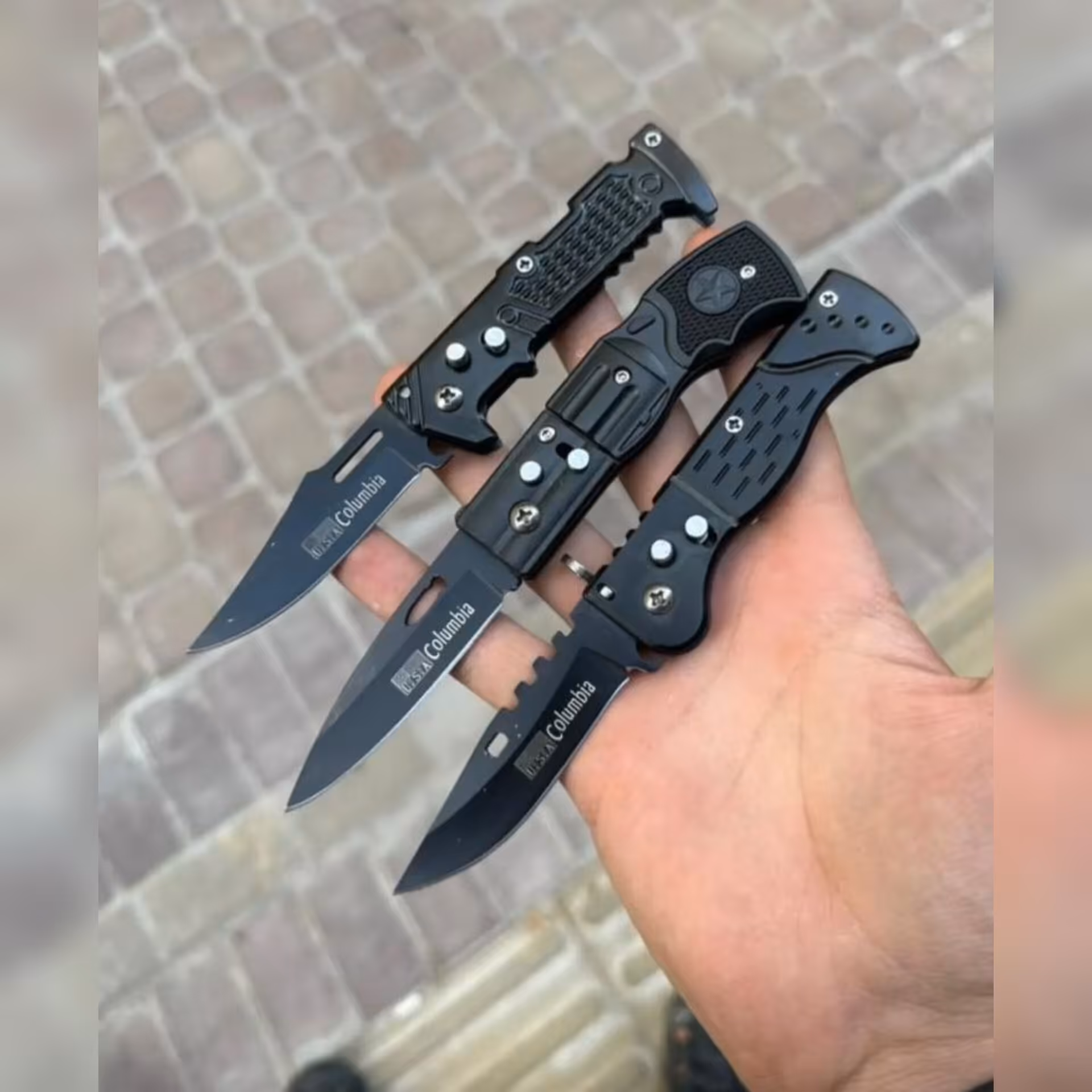 چاقو فشاری کوچک 