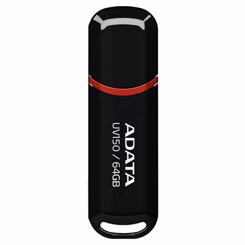 فلش ای-دیتا USB3.2 مدل UV150 ظرفیت 64 گیگابایتADATA UV150 USB3.2 Flash Drive - 64GB