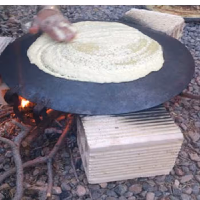 ساج آهنی قطر  33 سانت تک دسته 