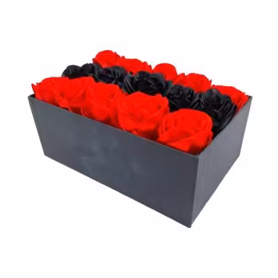 باکس هدیه گل رز کد 1544