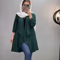 مانتو اسپرت زنانه ابروبادی سمانه مدل عروسکی