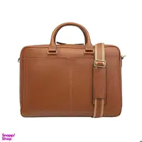 کیف اداری مردانه نوین چرم مدل منتو کد Fd - BE4988