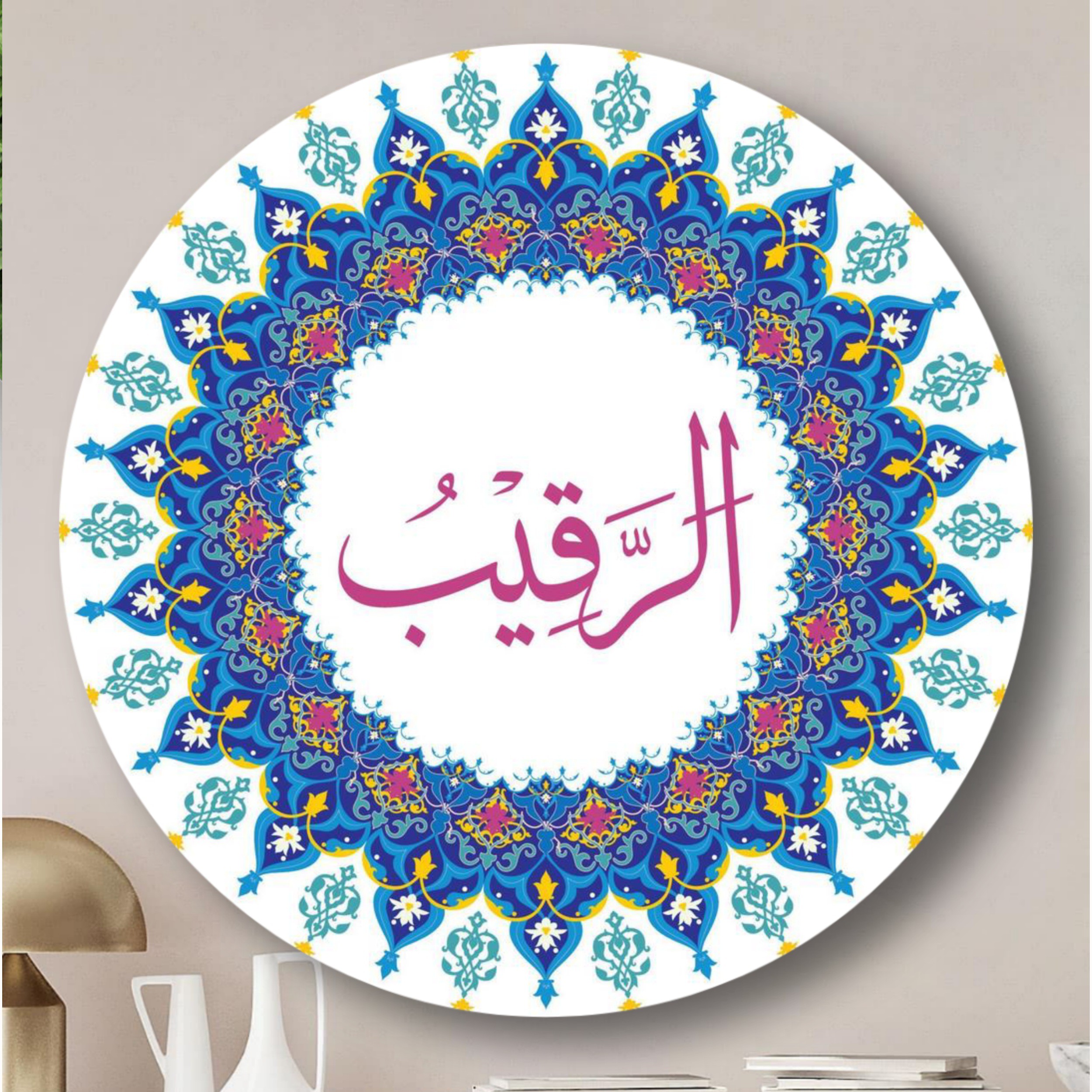 تابلو الرقیب از اسما الحسنی قطر تابلو 40 سانتی متر 