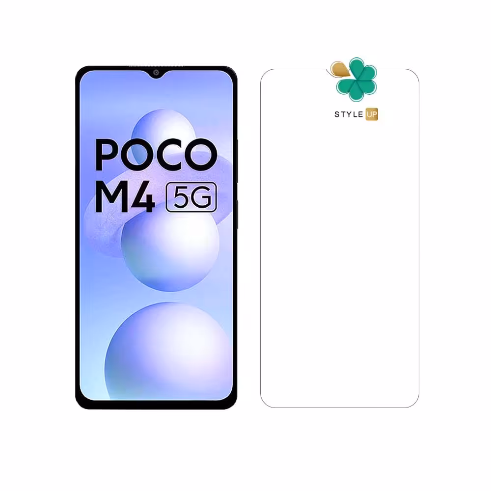 محافظ صفحه گلس گوشی شیائومی Xiaomi Poco M4 5G مدل 2.5D