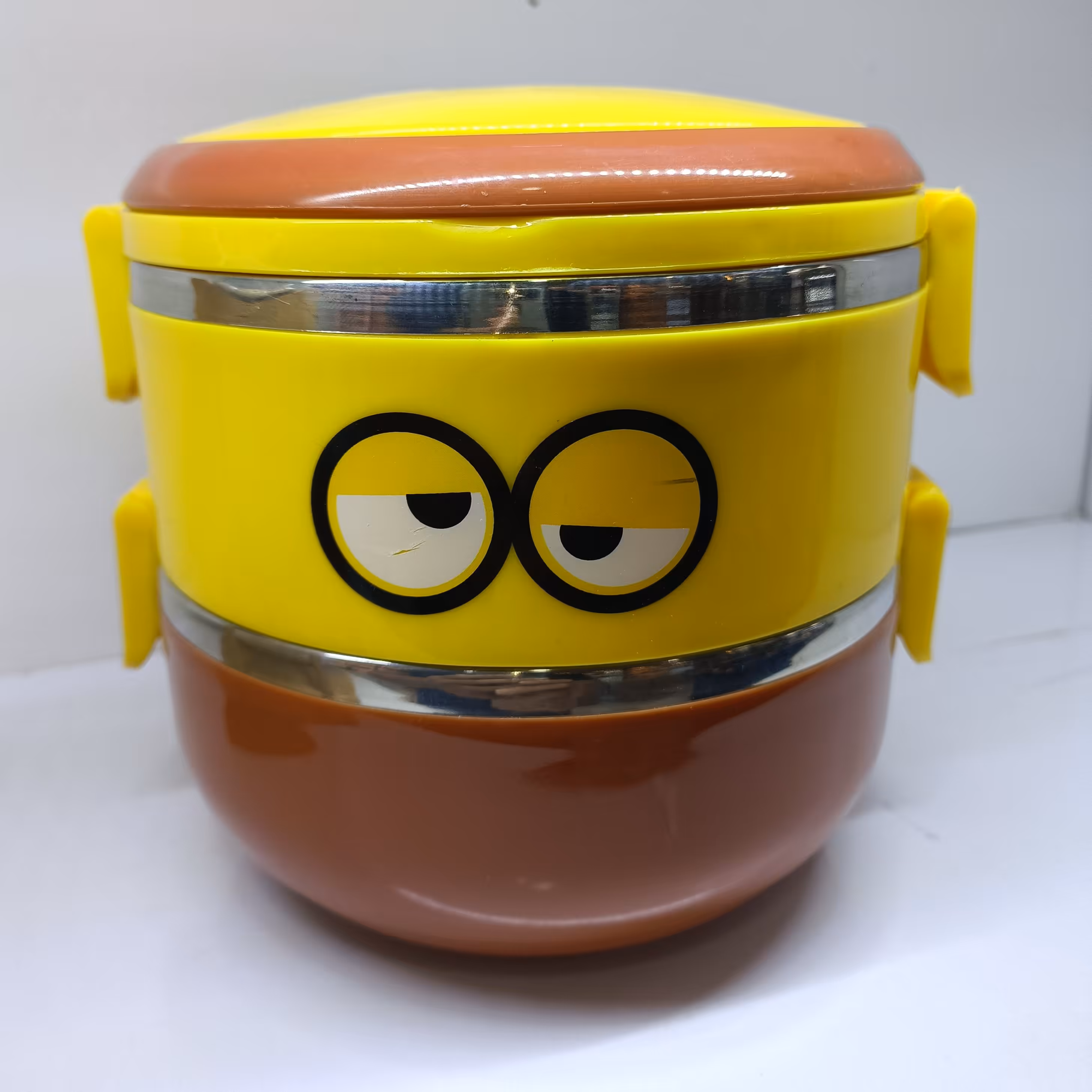نگهدارنده غذای کودک دو طبقه طرح مینیون