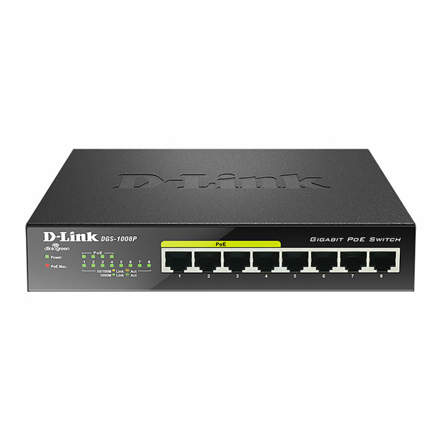 سوئیچ 8 پورت دی لینک DGS-1008P