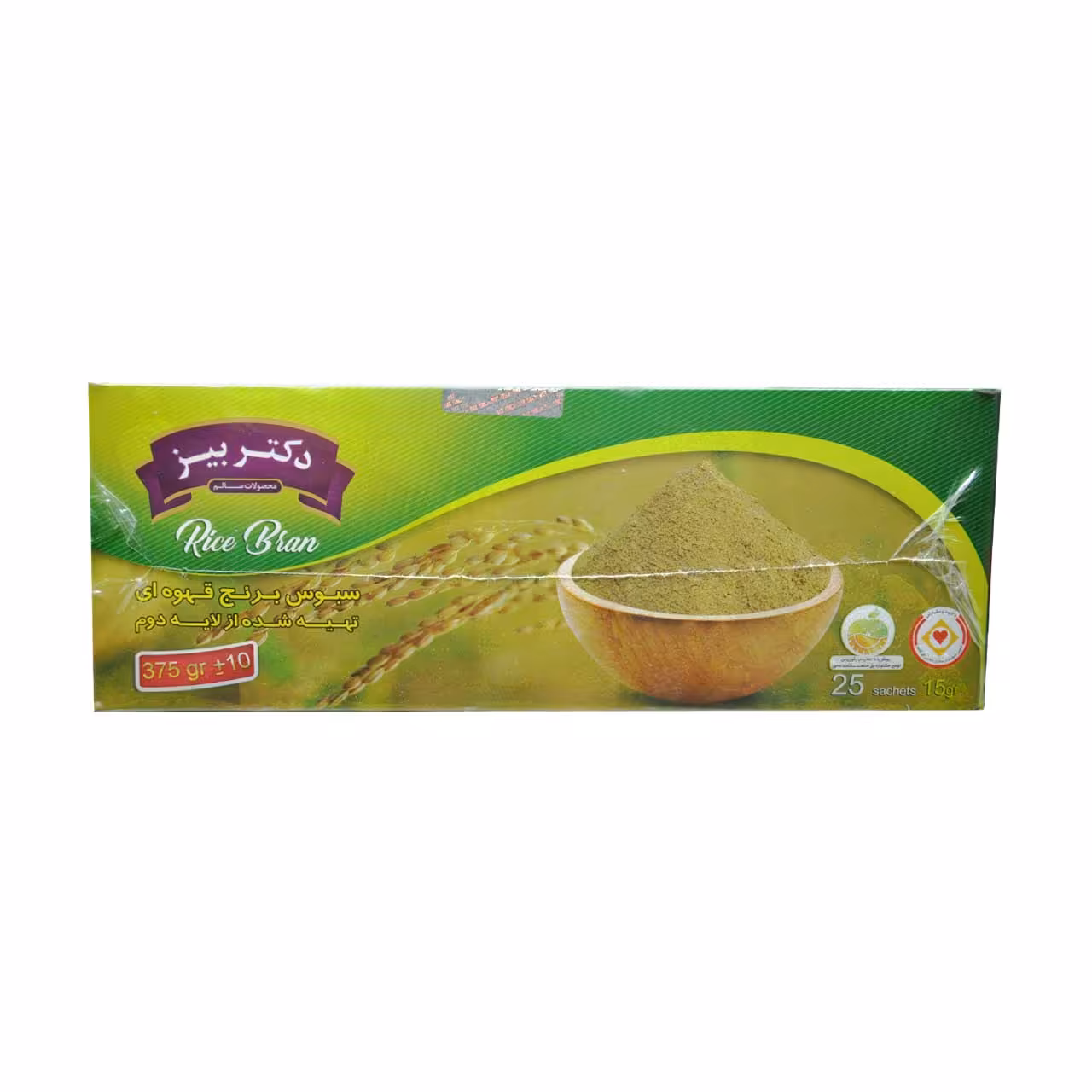 سبوس برنج قهوه ای دکتر بیز