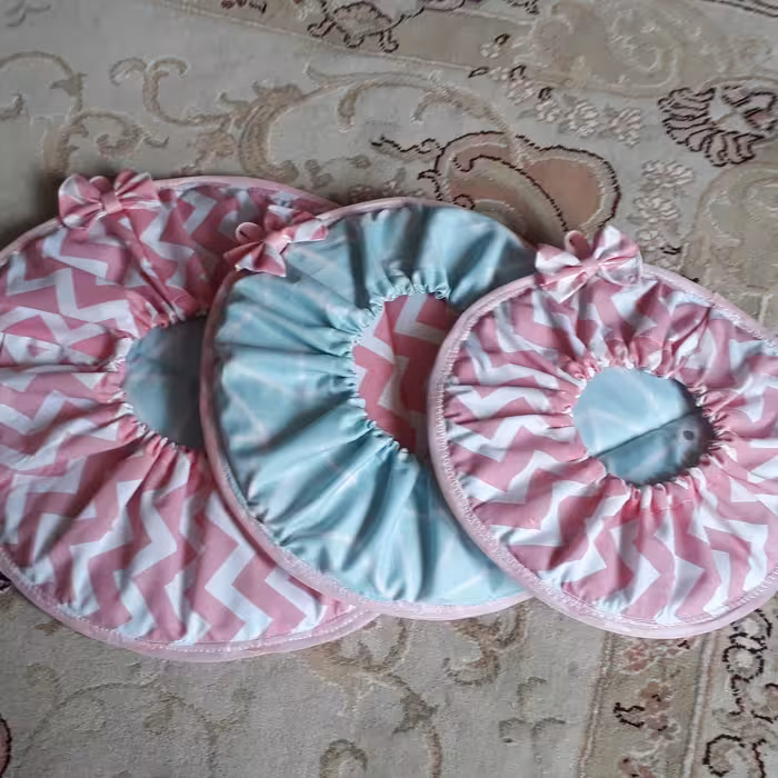 ست سه تایی دمکنی ، در رنگ های دلخواه قابل اجرا میباشد 