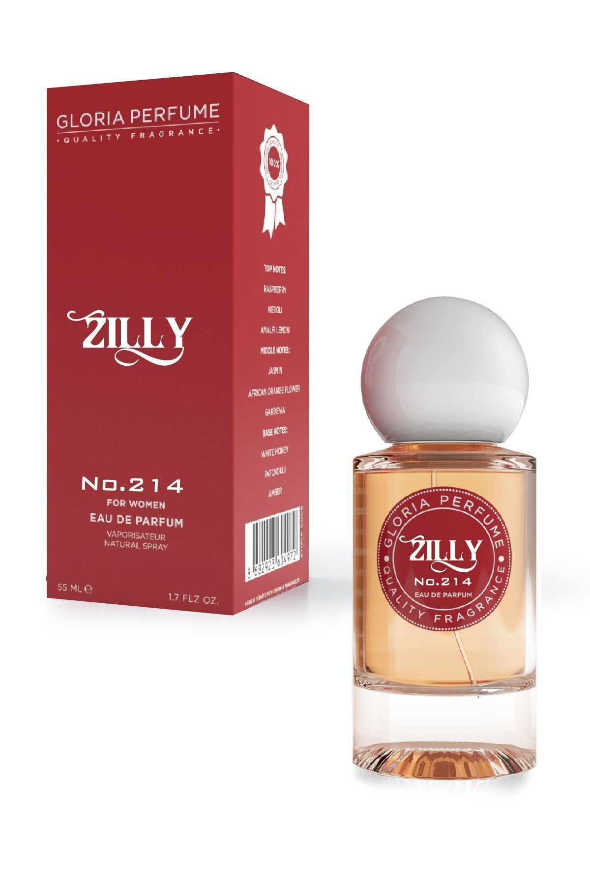 عطر زنانه 55 میل اورجینال Gloria Perfume