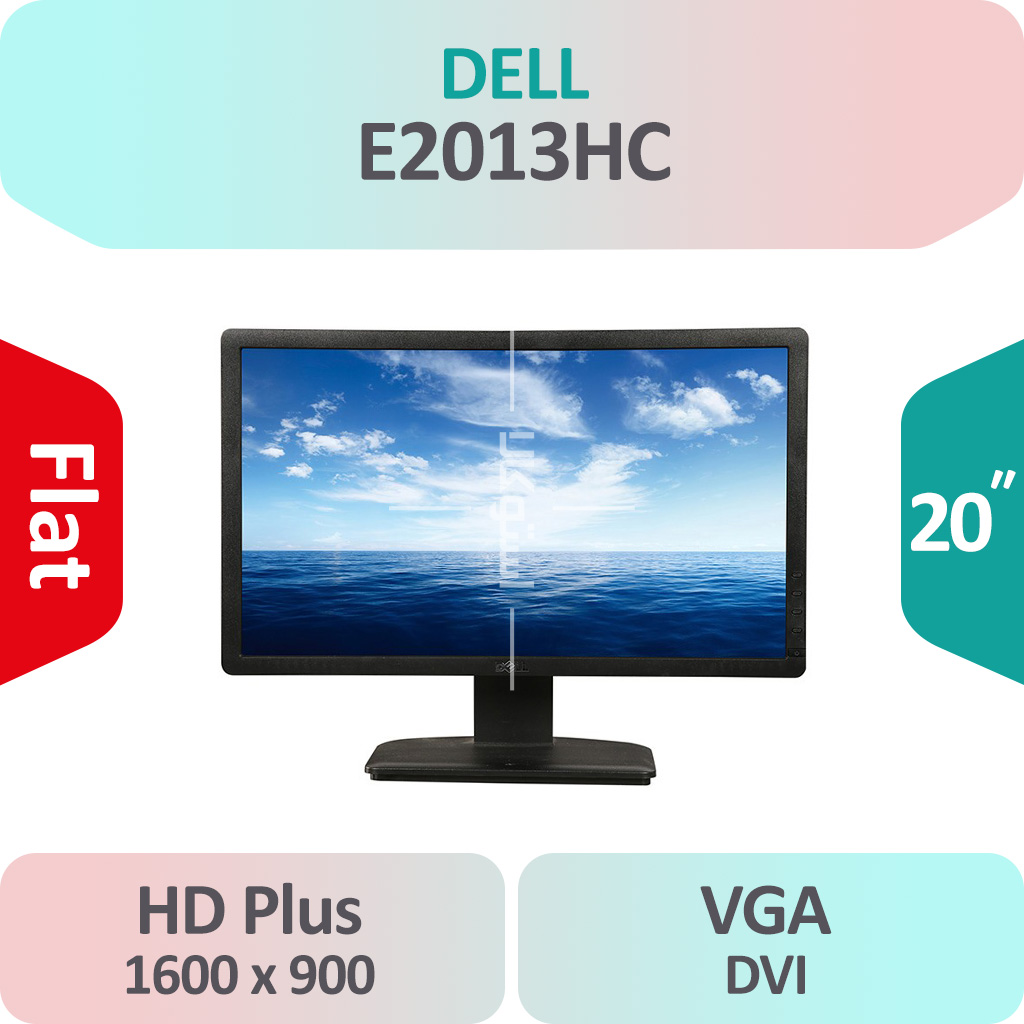 مانیتور استوک Dell E2013HC سایز 20 اینچ HD Plus