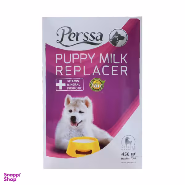 شیر خشک سگ پرسا مدل Puppy Milk وزن 450 گرم