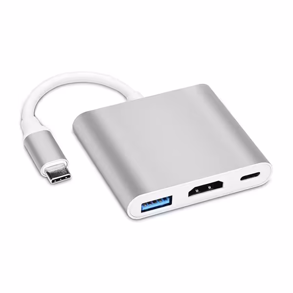 هاب 3 پورت Type-C to HDMI 6 in 1