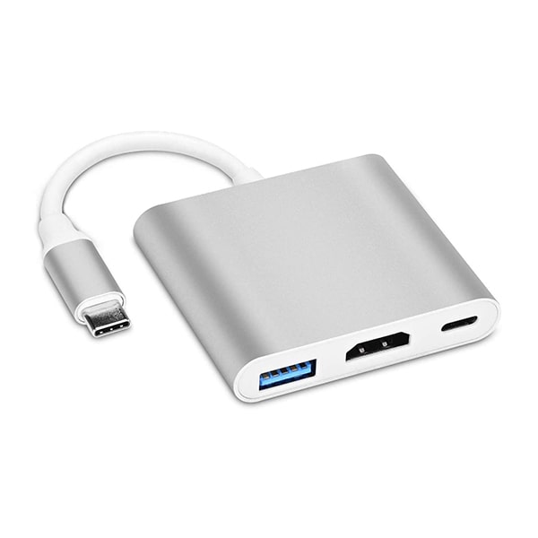 هاب 3 پورت Type-C to HDMI 6 in 1