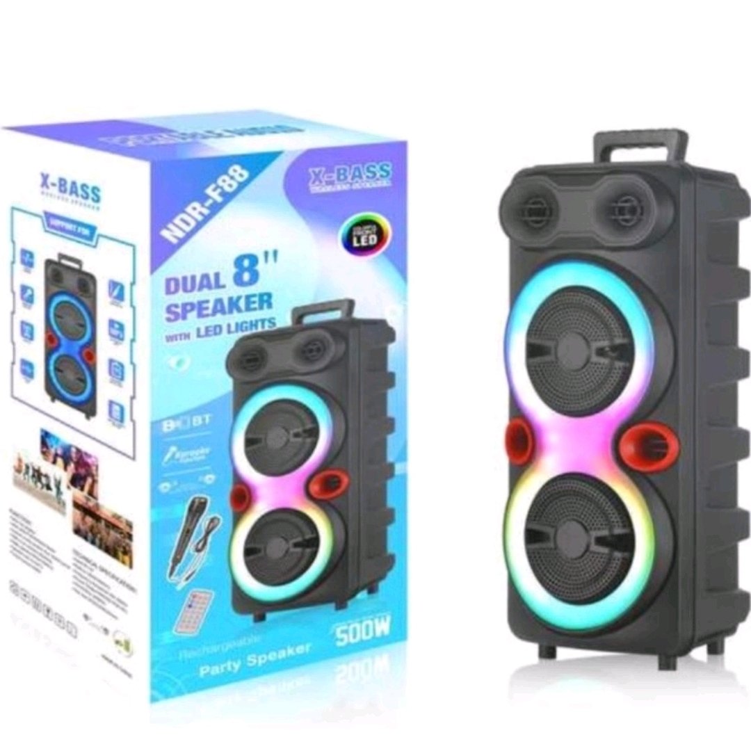 اسپیکر چمدانی شارژی مدلF88