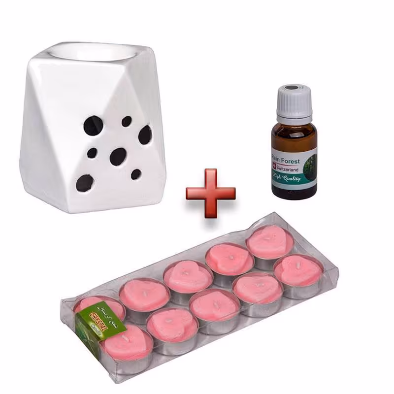 پک اسانس و اسانس سوز و شمع وارمر 3