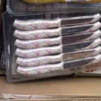 کارد میوه خوری گلدار 