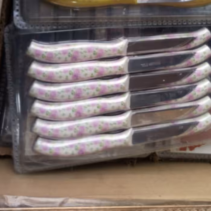 کارد میوه خوری گلدار 