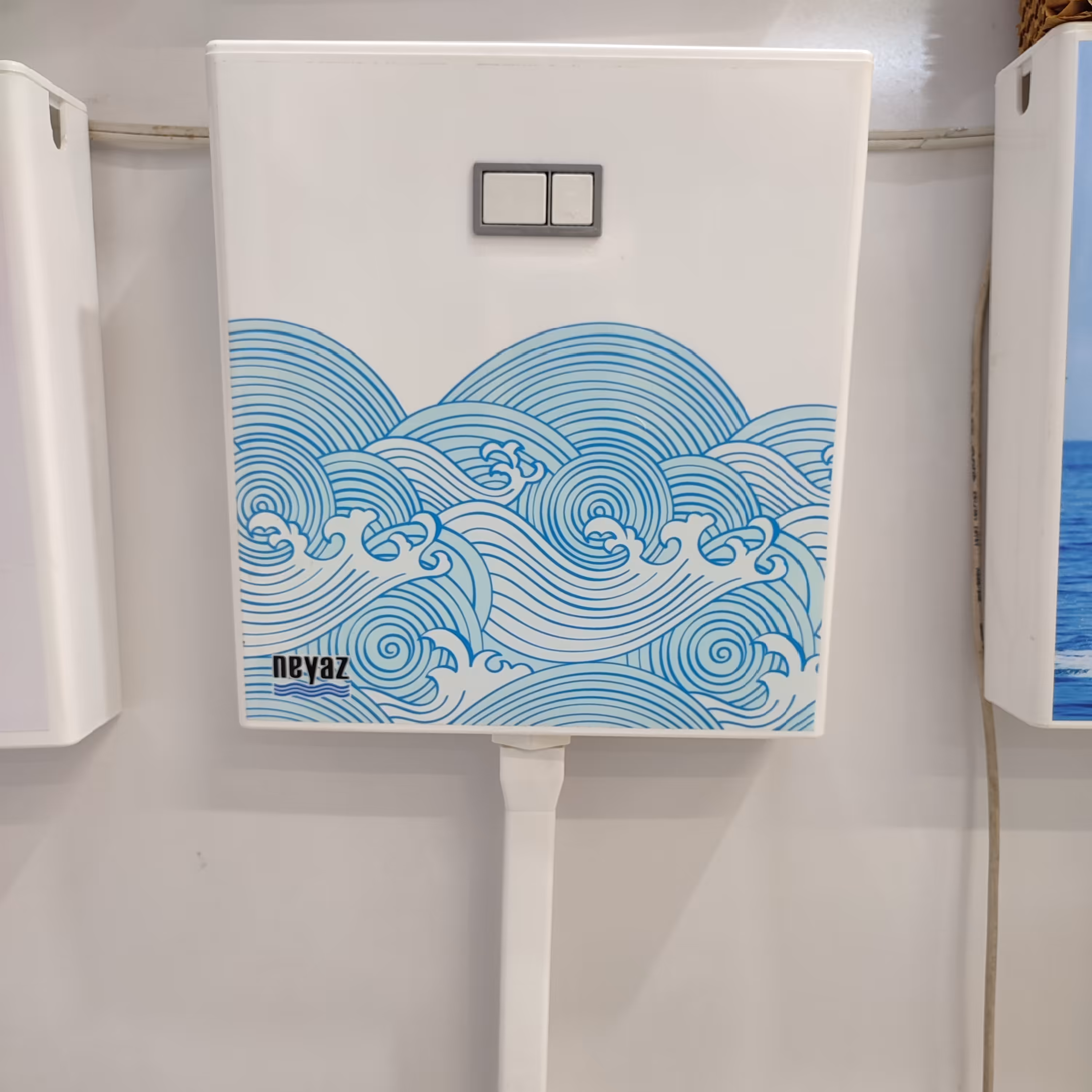 فلاش تانک دو کاره دو زمانه مدل موج (ارسال فوری پس کرایه)