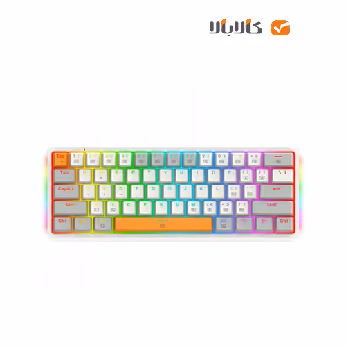 کیبورد ردراگون FIZZ K617: RGB و سوئیچ قرمز با کیفیت