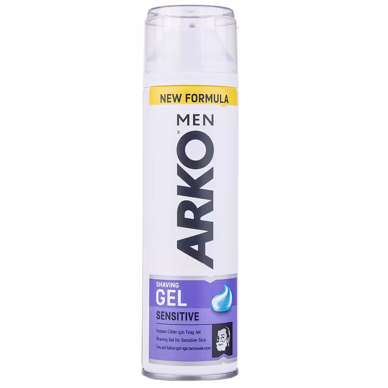 ژل اصلاح آرکو من مدل Sensitive حجم 200 میلی لیتر