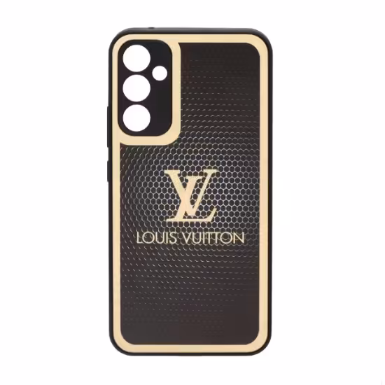 قاب گوشی لاکچری دور طلایی برای Samsung A34 طرح 373